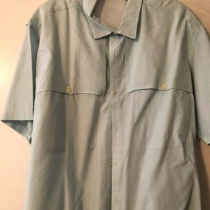 Light blue Patagonia fishing shirt